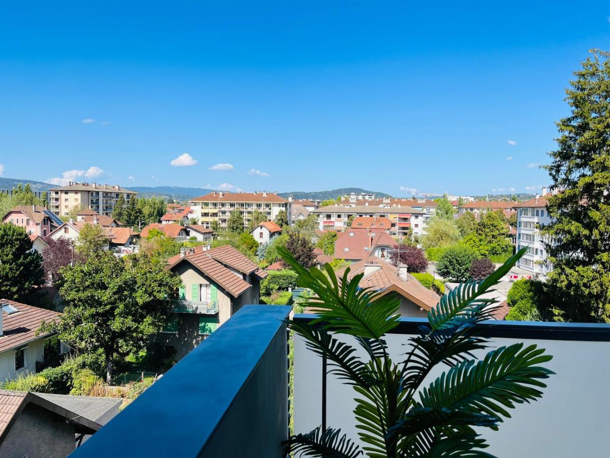 Ferienwohnung Le Bellevue A 10Min Du Centre A Pied Annecy Exterior foto