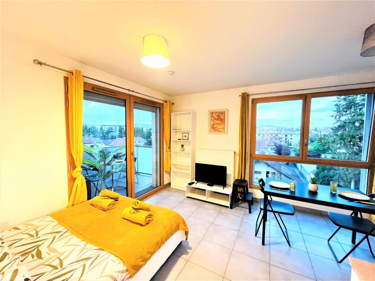 Ferienwohnung Le Bellevue A 10Min Du Centre A Pied Annecy Exterior foto
