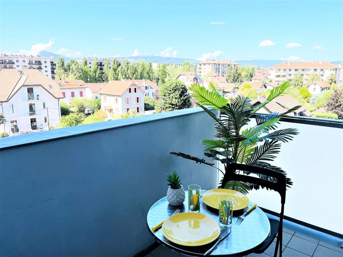 Ferienwohnung Le Bellevue A 10Min Du Centre A Pied Annecy Exterior foto